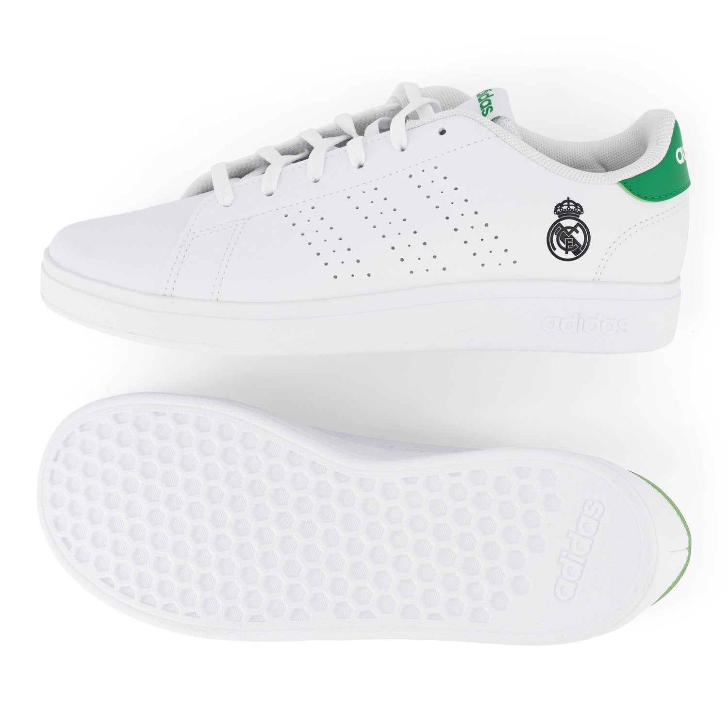 adidas Kids Advantage 2.0 Shoes White/Green