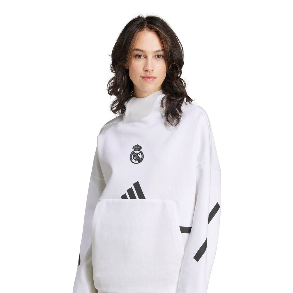 Womens adidas Real Urban Hoodie White