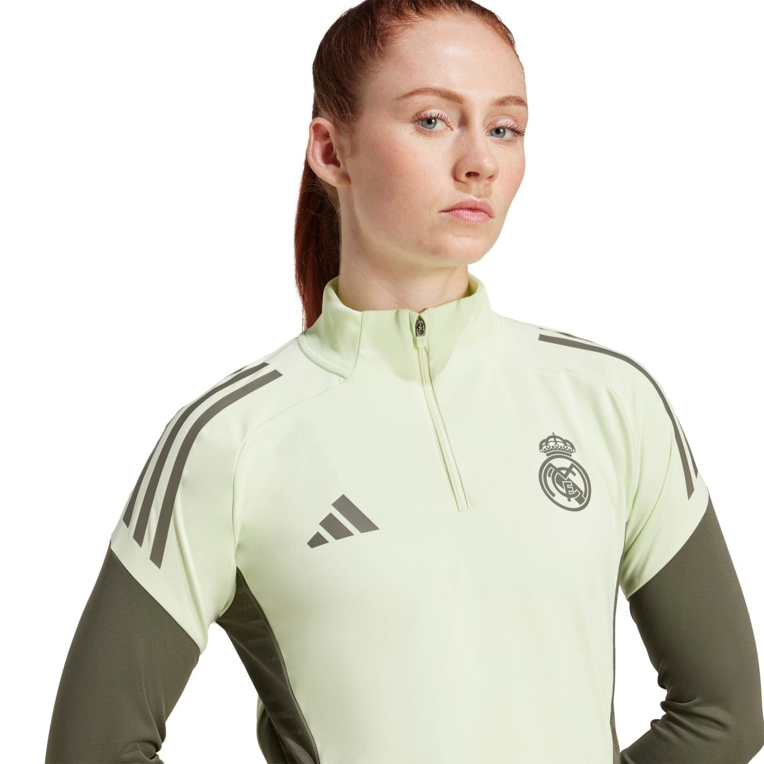 Womens adidas Training Top 25/26 Lime Green