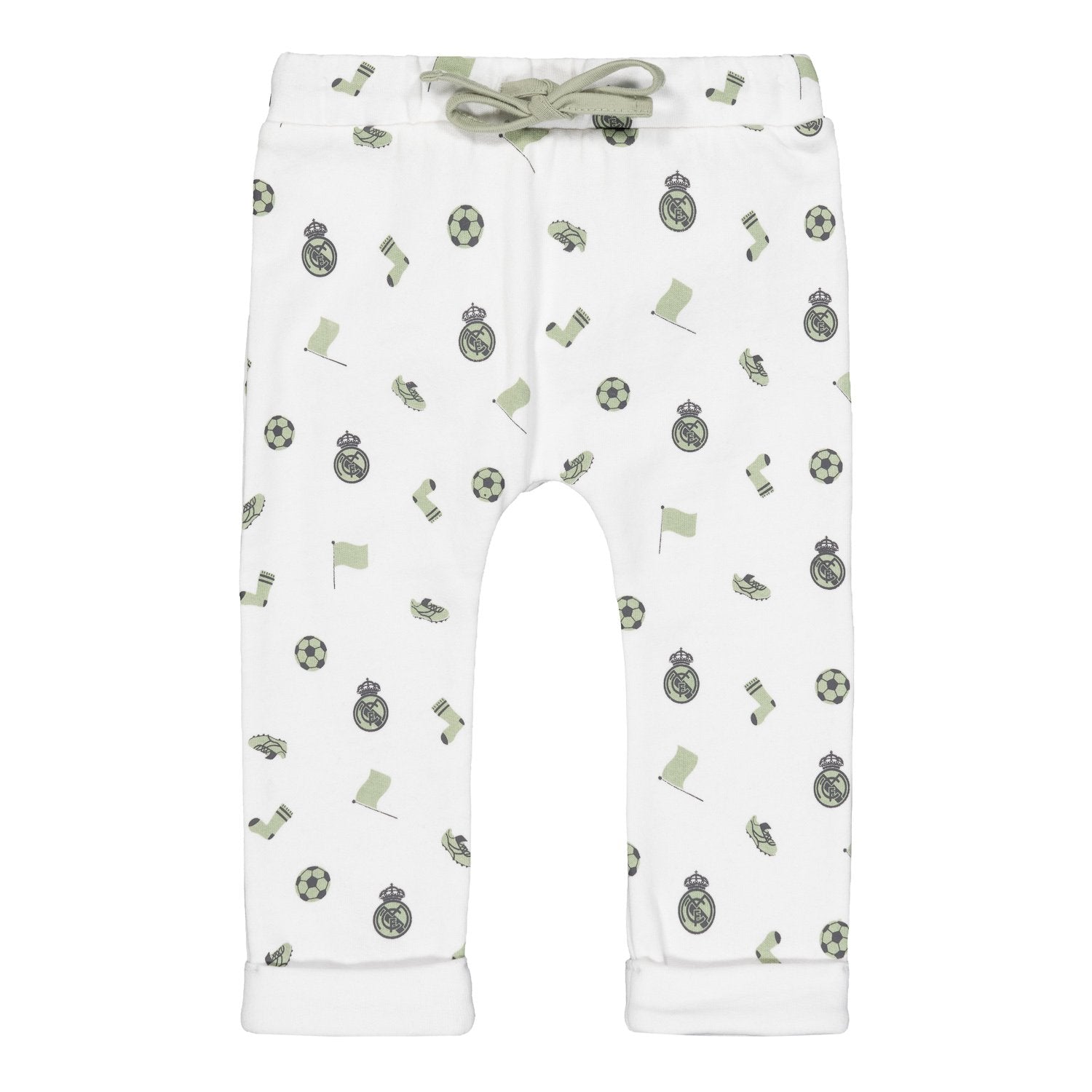 Set Pant & T-Shirt Baby Green/White Real Madrid