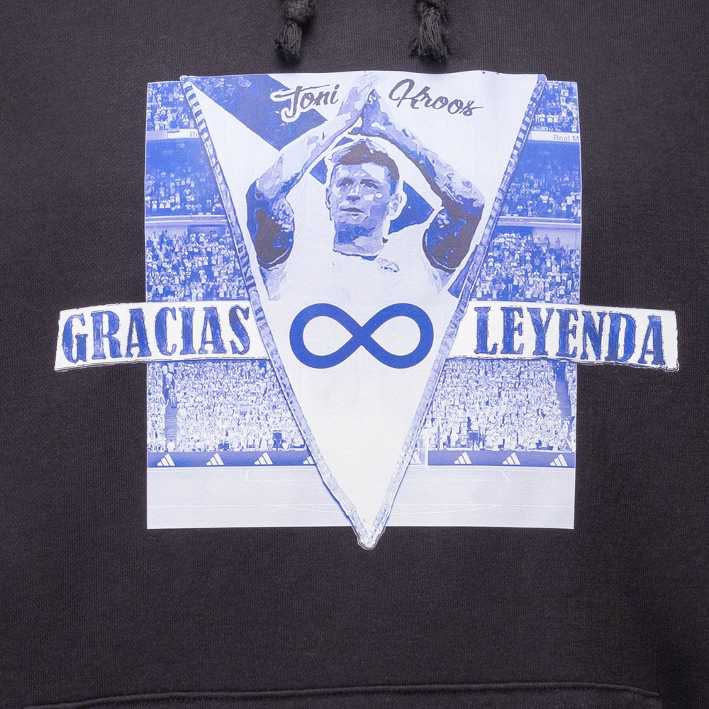 Mens Hoodie Kroos adidas Magic Moments Black