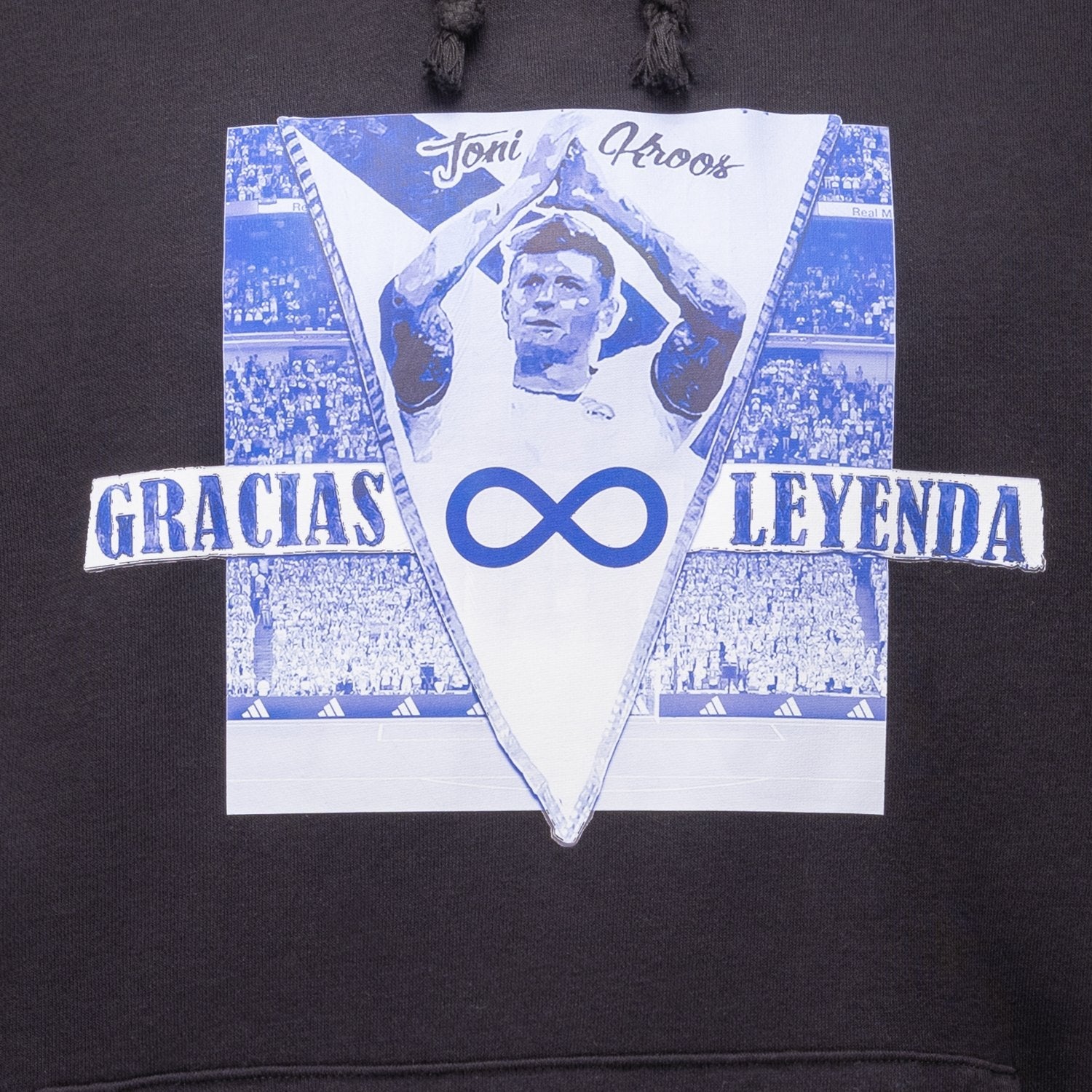 Mens Hoodie Kroos adidas Magic Moments Black