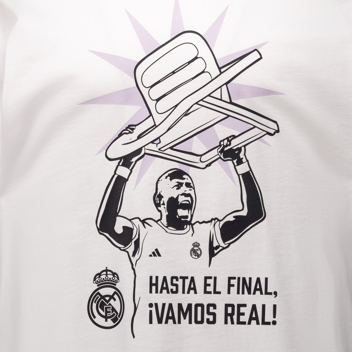 Mens T-Shirt Alaba adidas Magic Moments White – Official Real