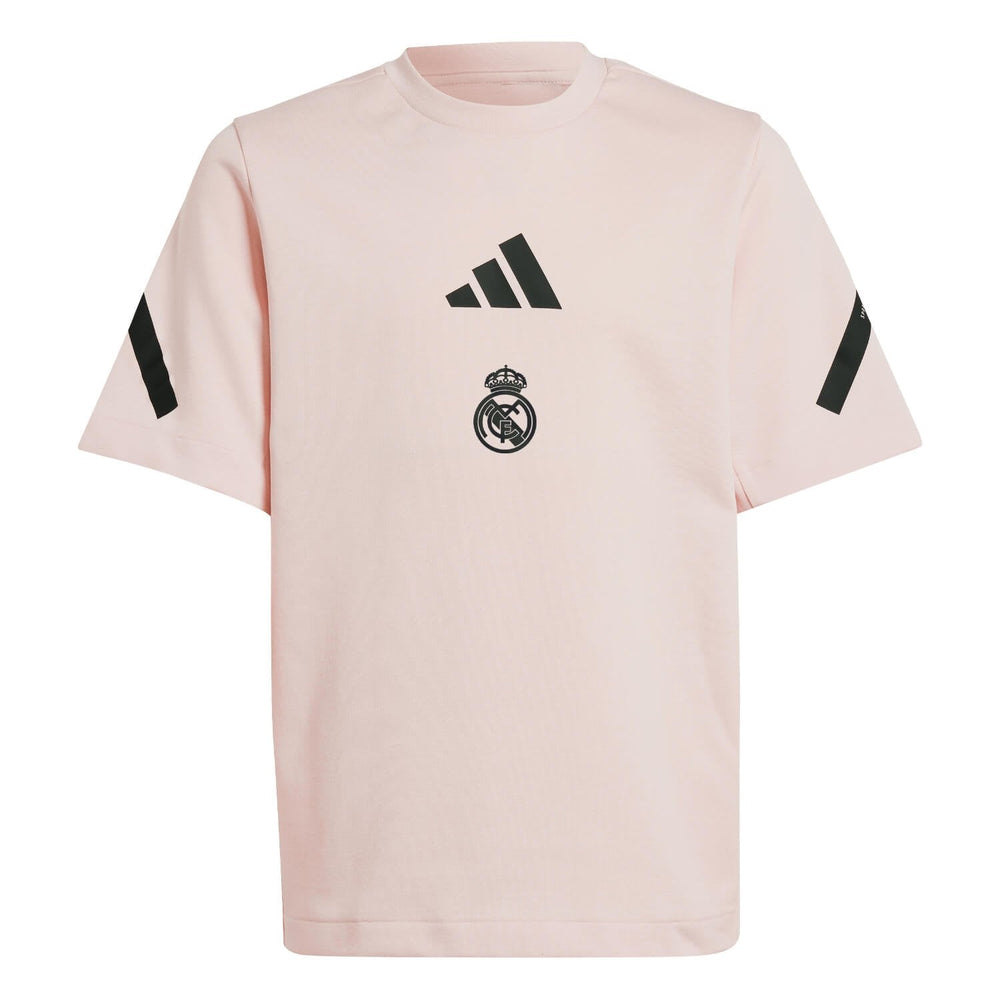 Kids adidas Real Urban T-Shirt Light Pink/ Black