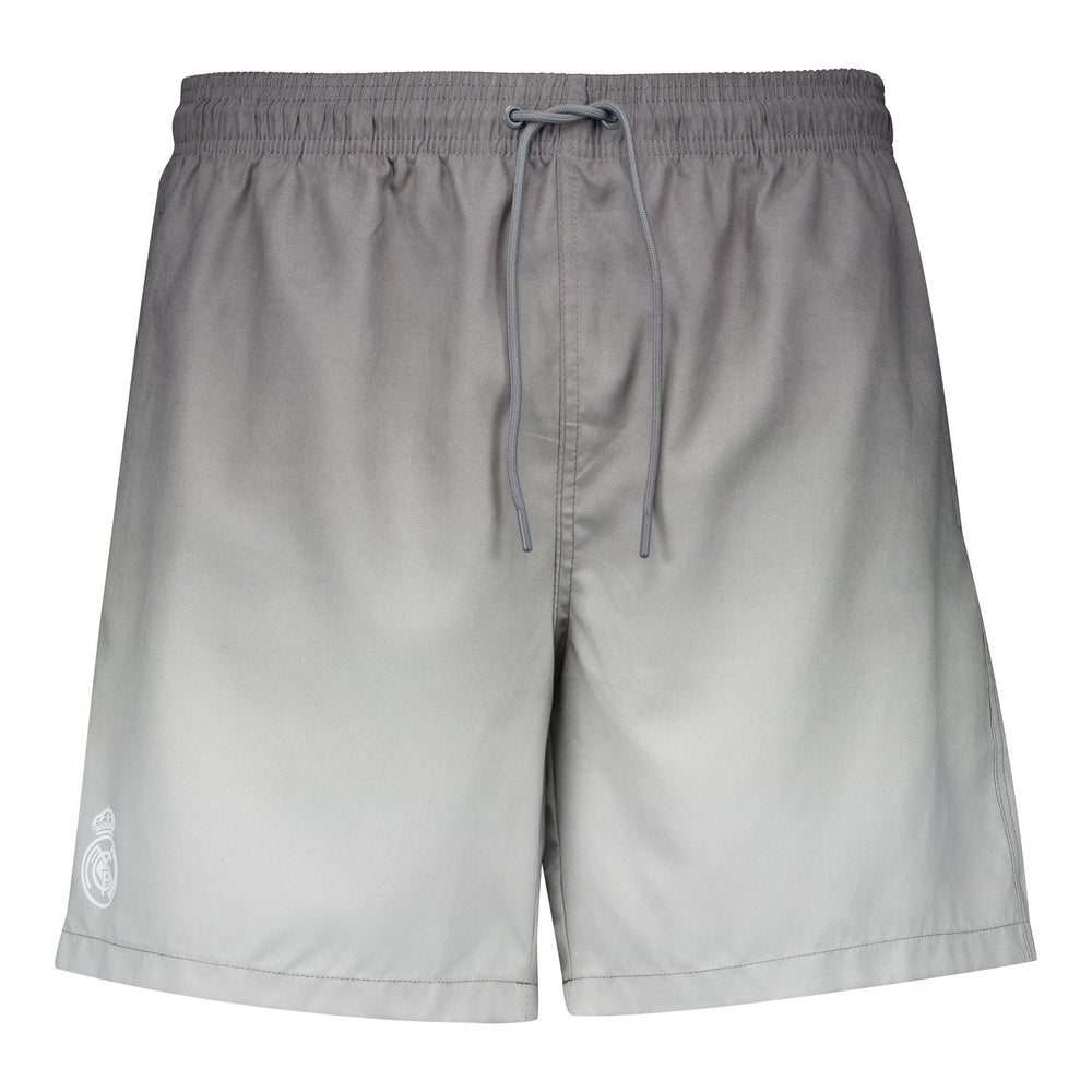 Mens Real Madrid Degrade Grey Swimshorts