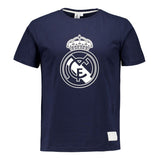 Men’s Navy Color Crest T-Shirt Real Madrid