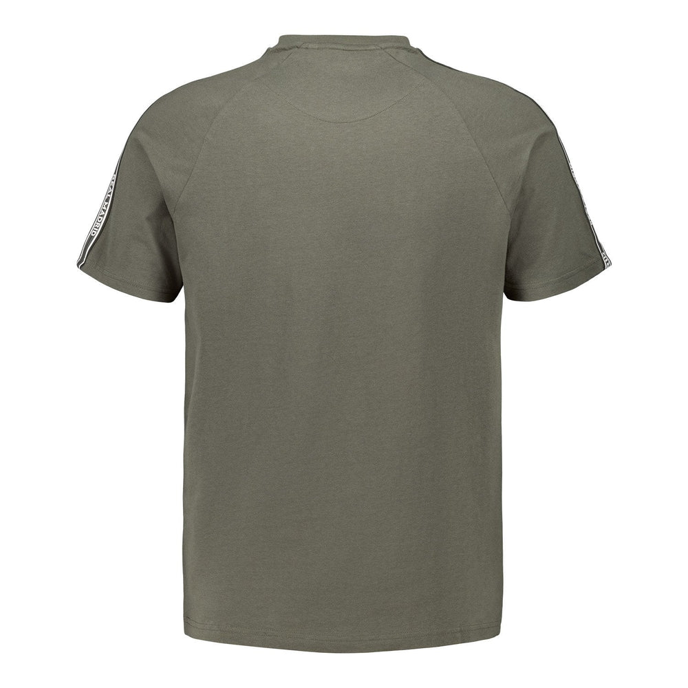 Mens Tape Block T-Shirt Green
