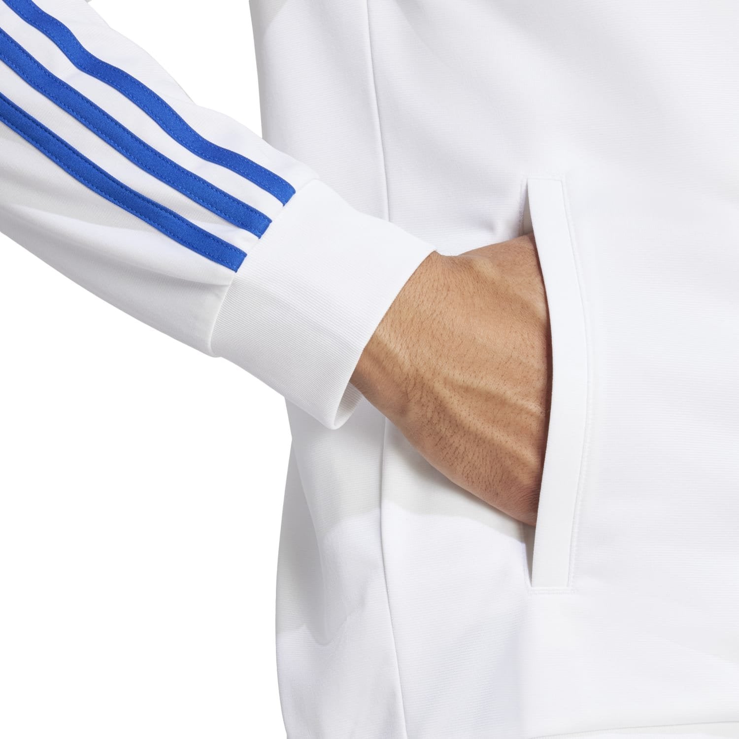 Mens adidas DNA Track Top 25/26 White