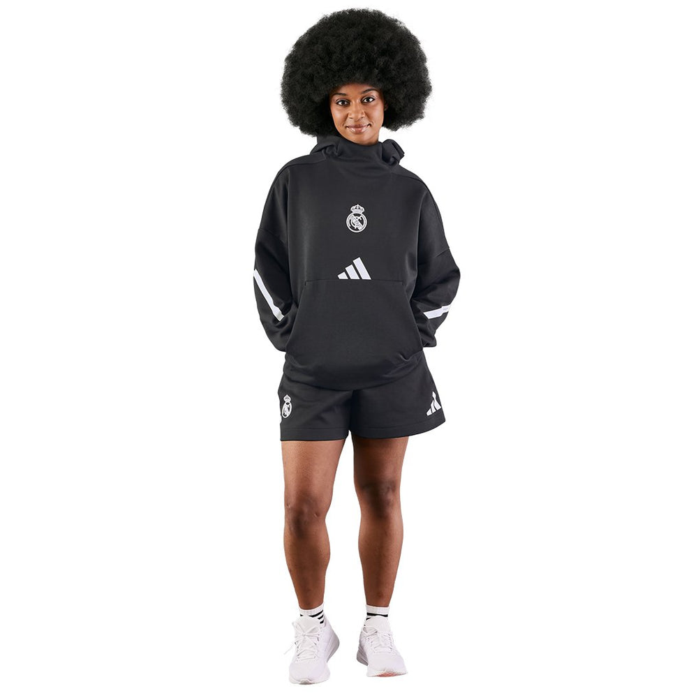 Womens adidas Real Urban Hoodie Black