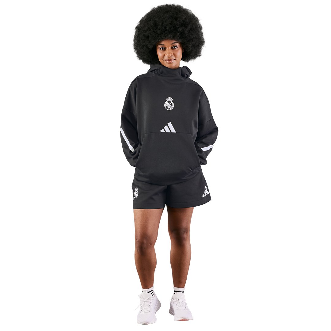 Womens adidas Real Urban Hoodie Black