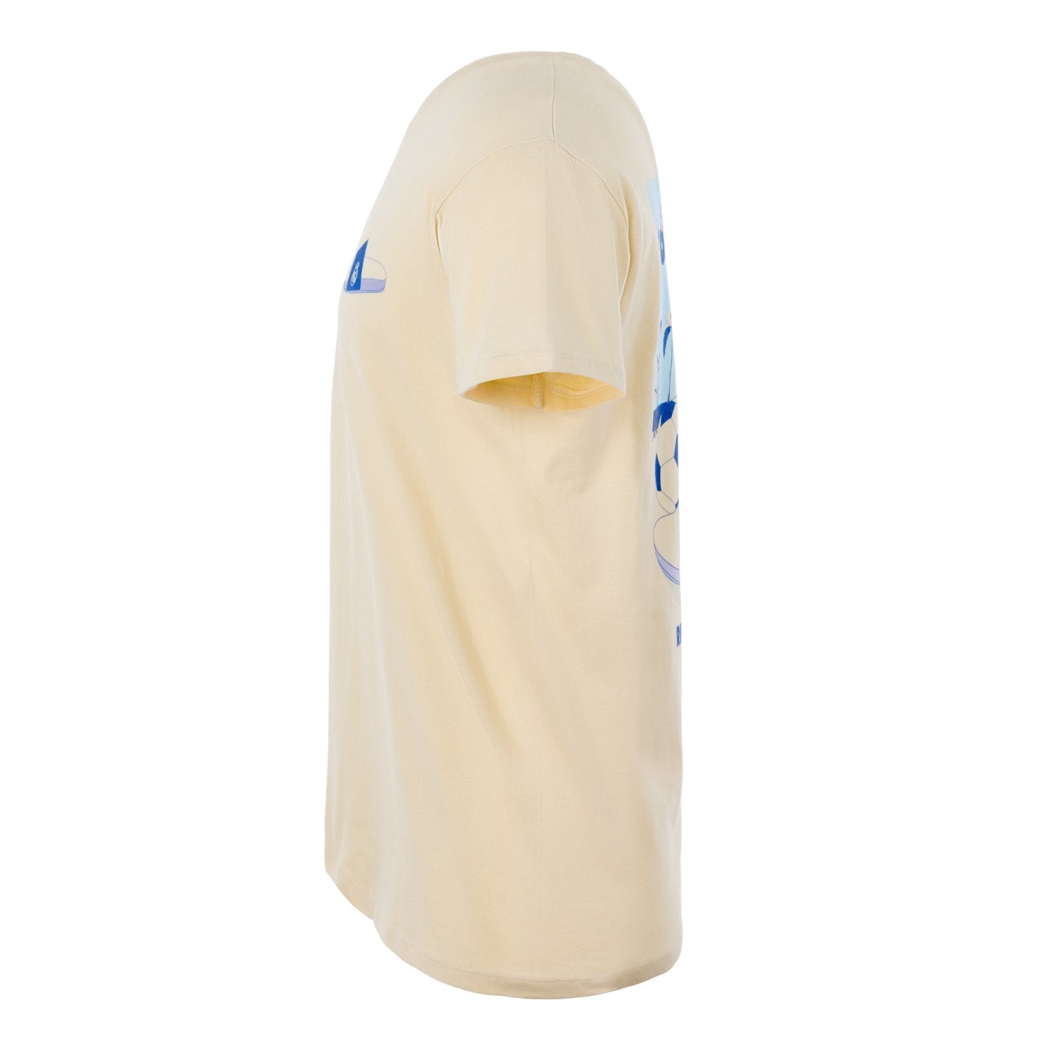 Mens Blue Summer Vibes T-Shirt Beige