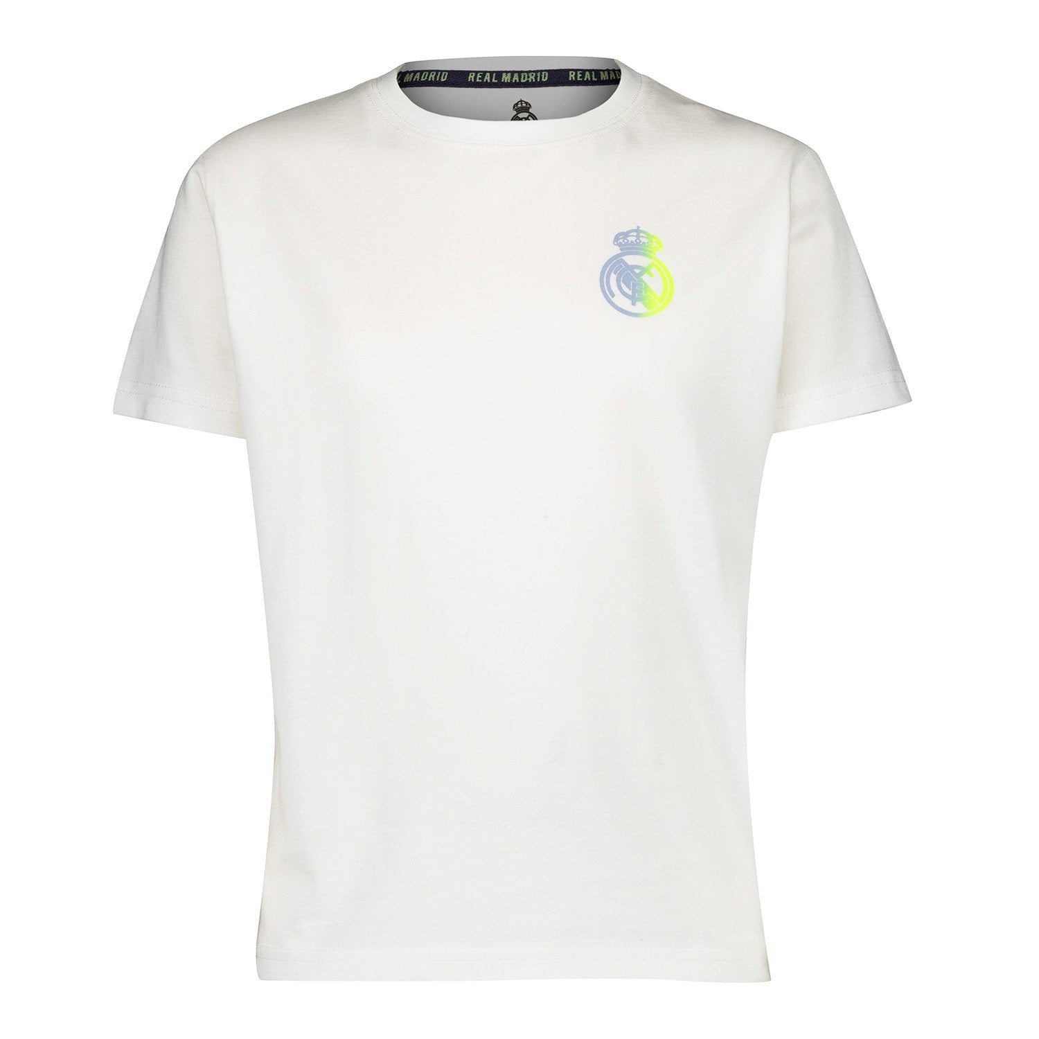 Kids T-Shirt Fan Kids Real Madrid Back Print White Real Madrid