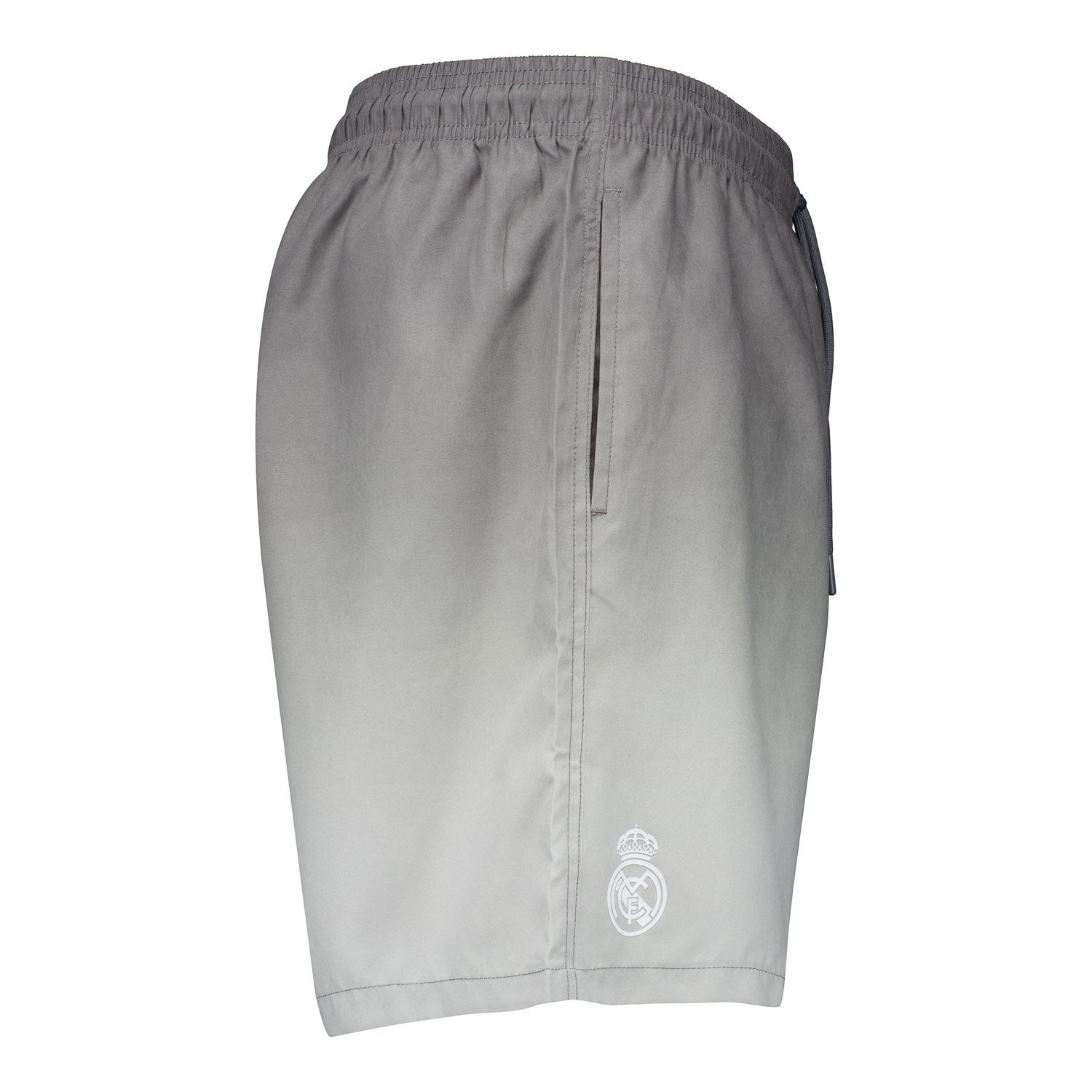 Mens Real Madrid Degrade Grey Swimshorts