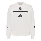 Mens adidas Real Urban Crew Sweatshirt White