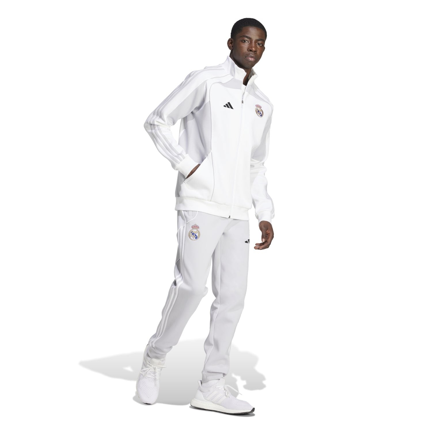 Mens adidas Urban Purist Track Top 25/26 White – Official Real