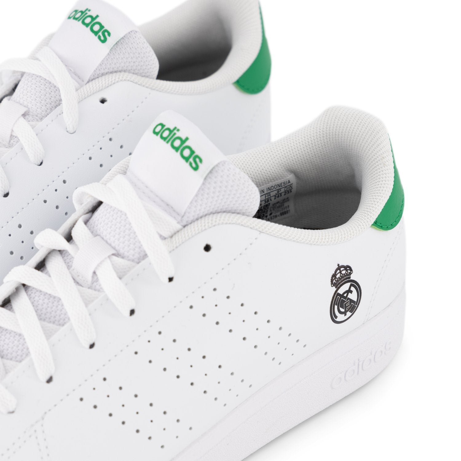 adidas Kids Advantage 2.0 Shoes White/Green
