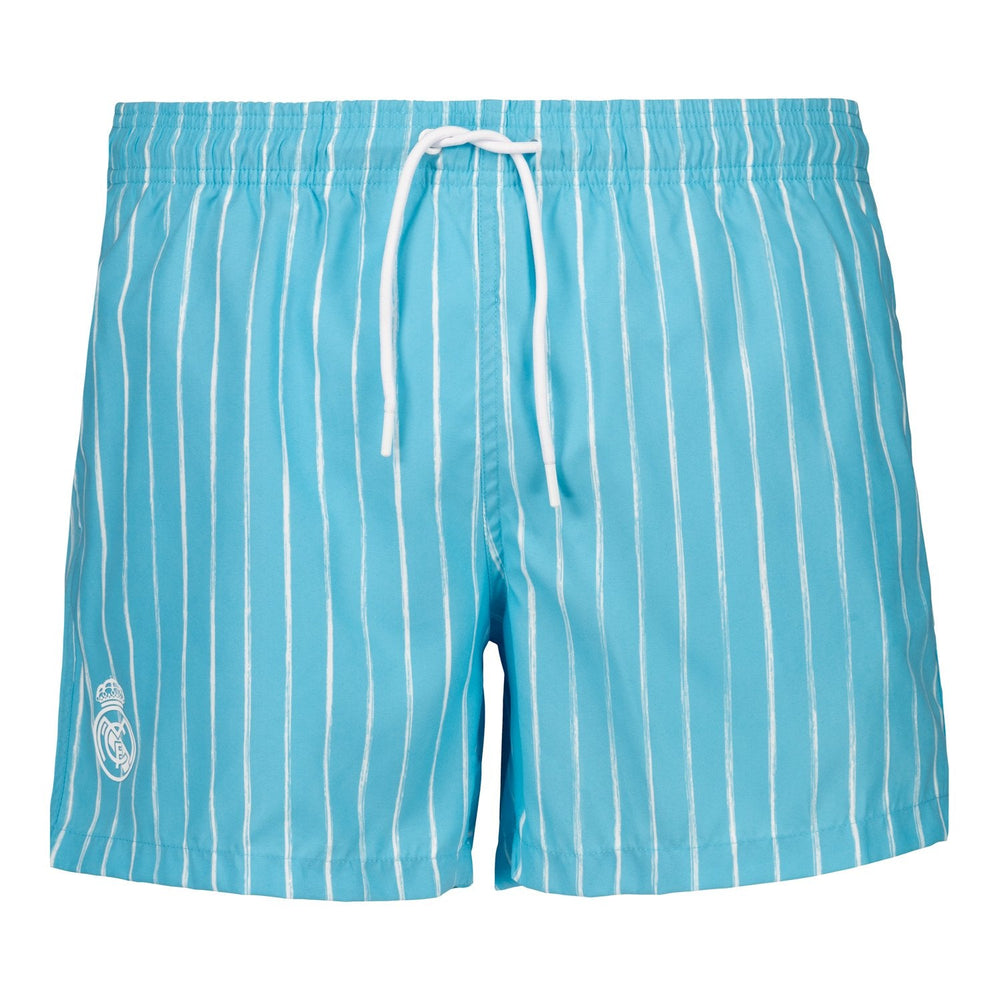 Mens Swimshort Thin Stripes Aquamarine