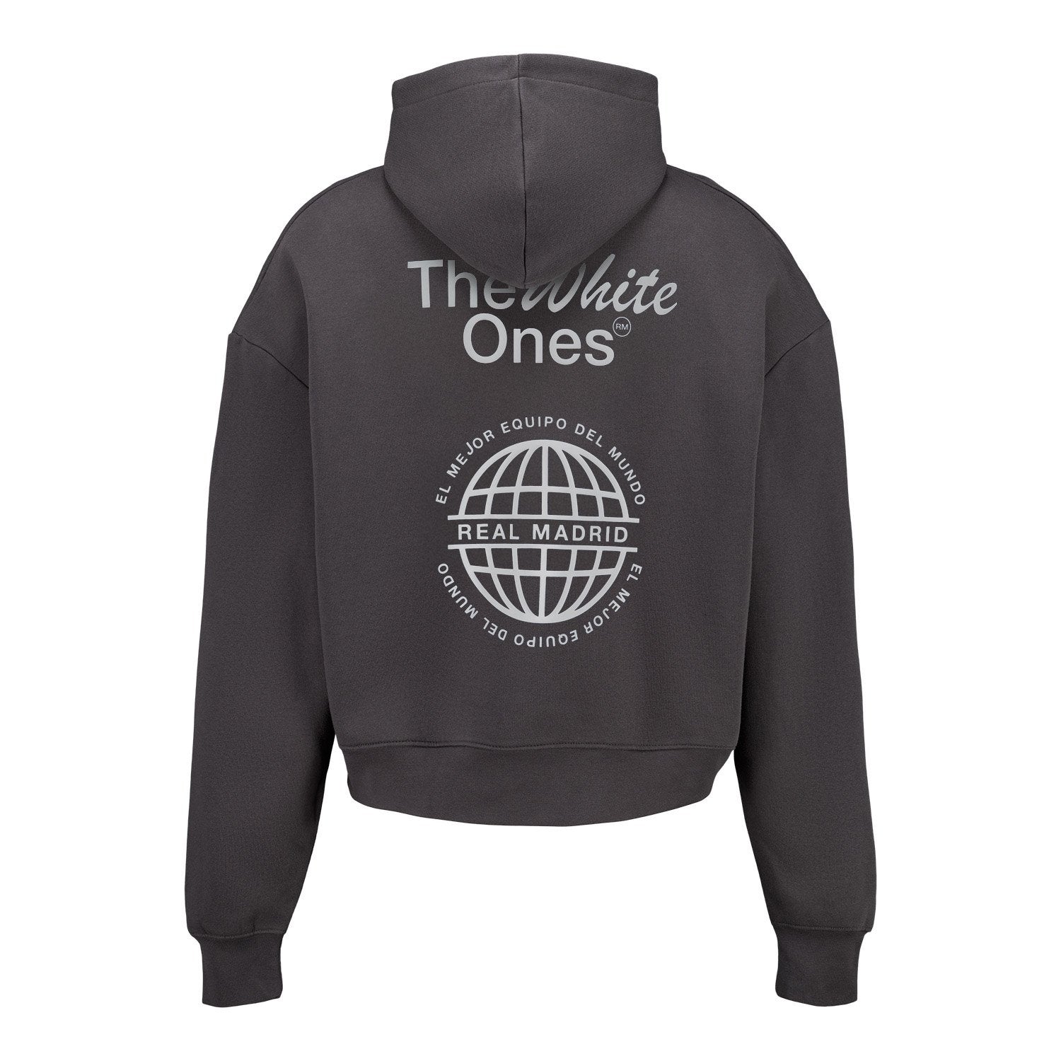 Mens The White Ones Graphic Hoodie Black – Official Real Madrid Store