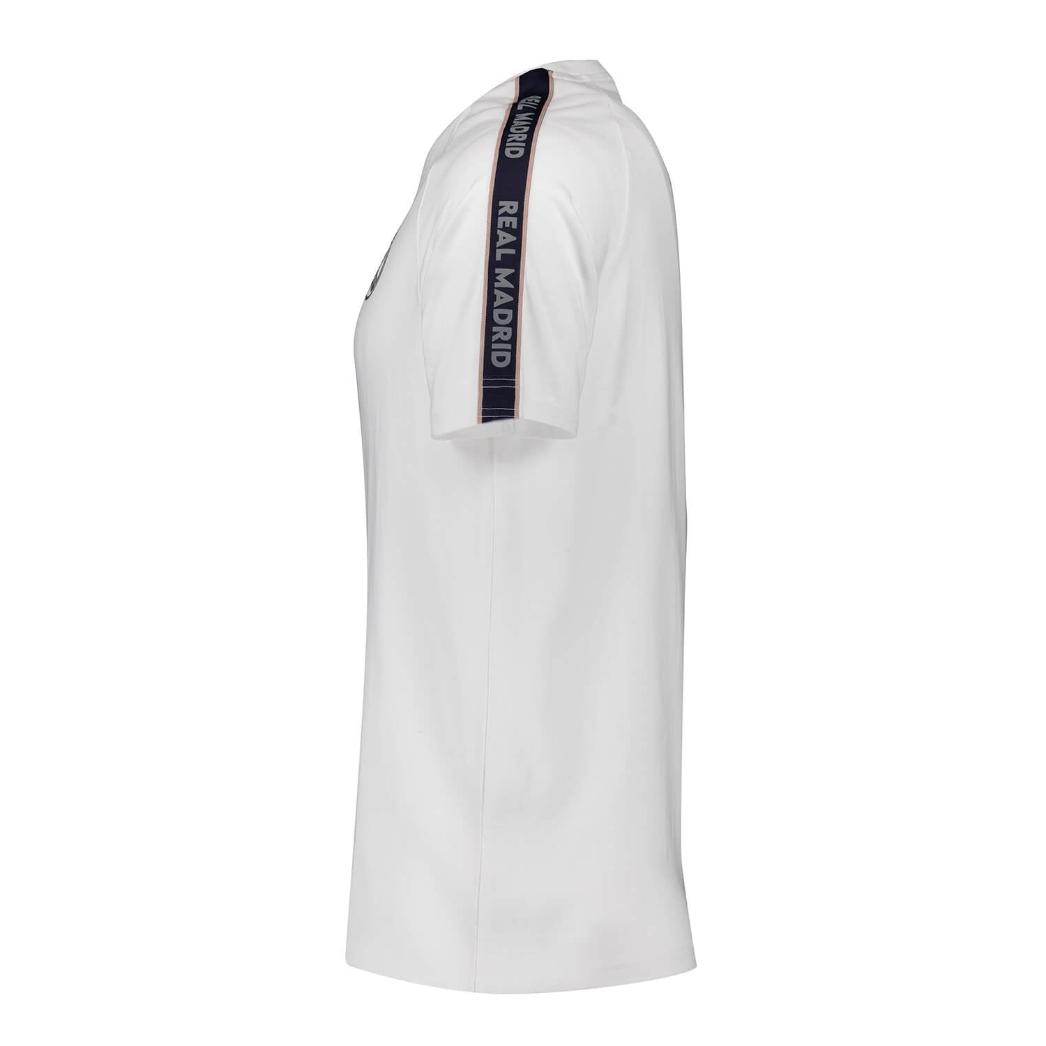 Mens Tape T-Shirt White Real Madrid
