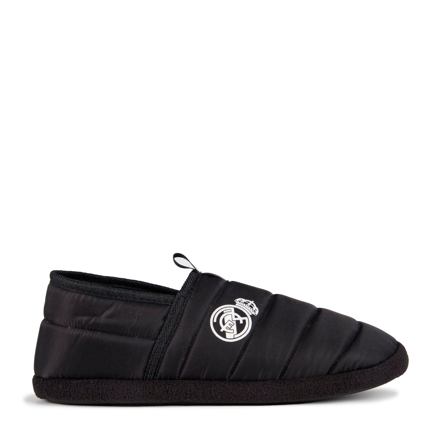 Closed Padded Slipper Black Real Madrid