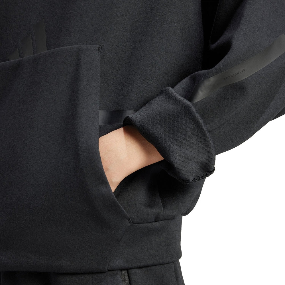 Womens adidas Real Urban Hoodie Black