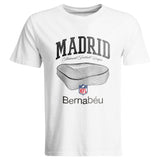 Men’s White Bernabéu x NFL Stadium T‑Shirt