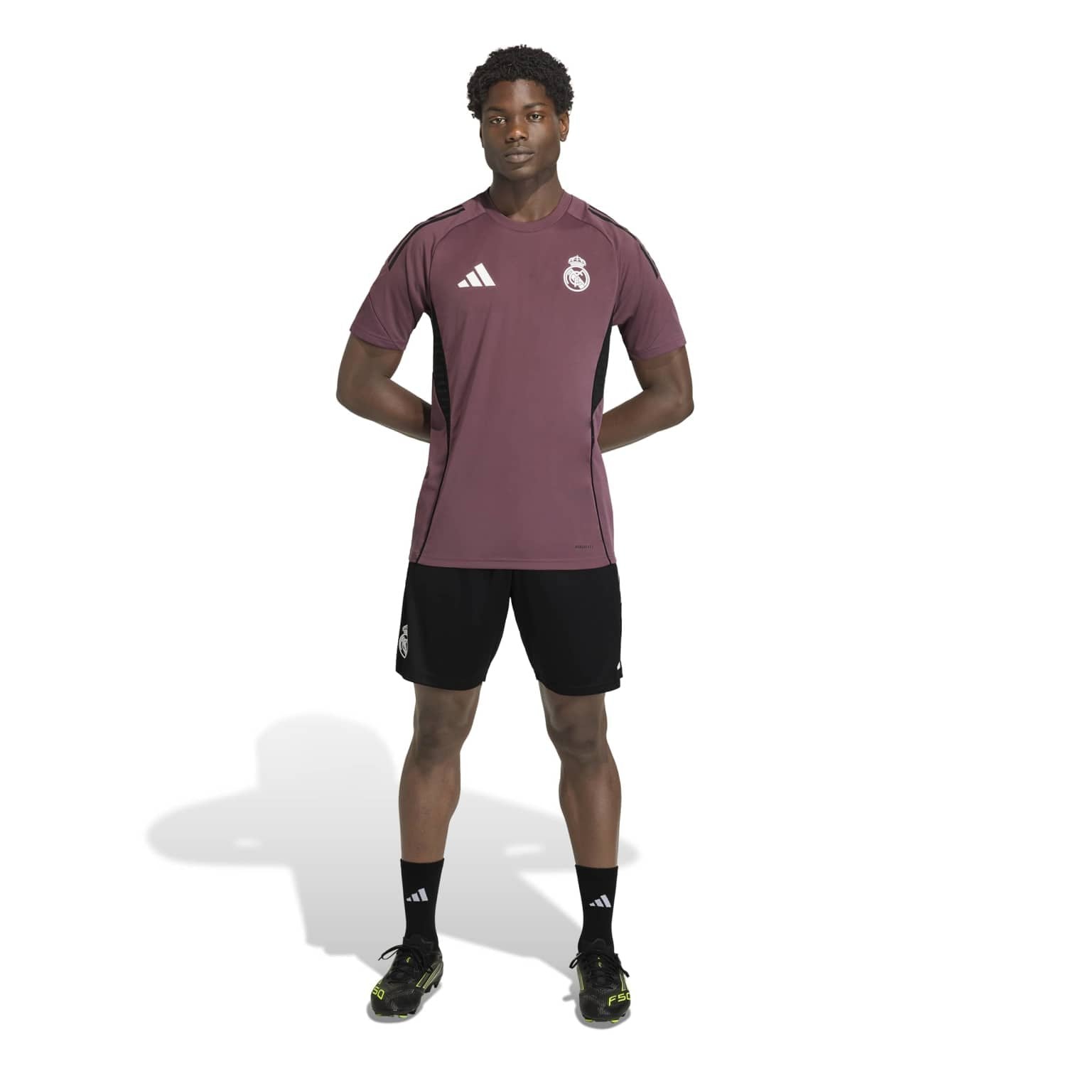 Mens adidas Training Shirt 25/26 Purple – Real Madrid Europe Store