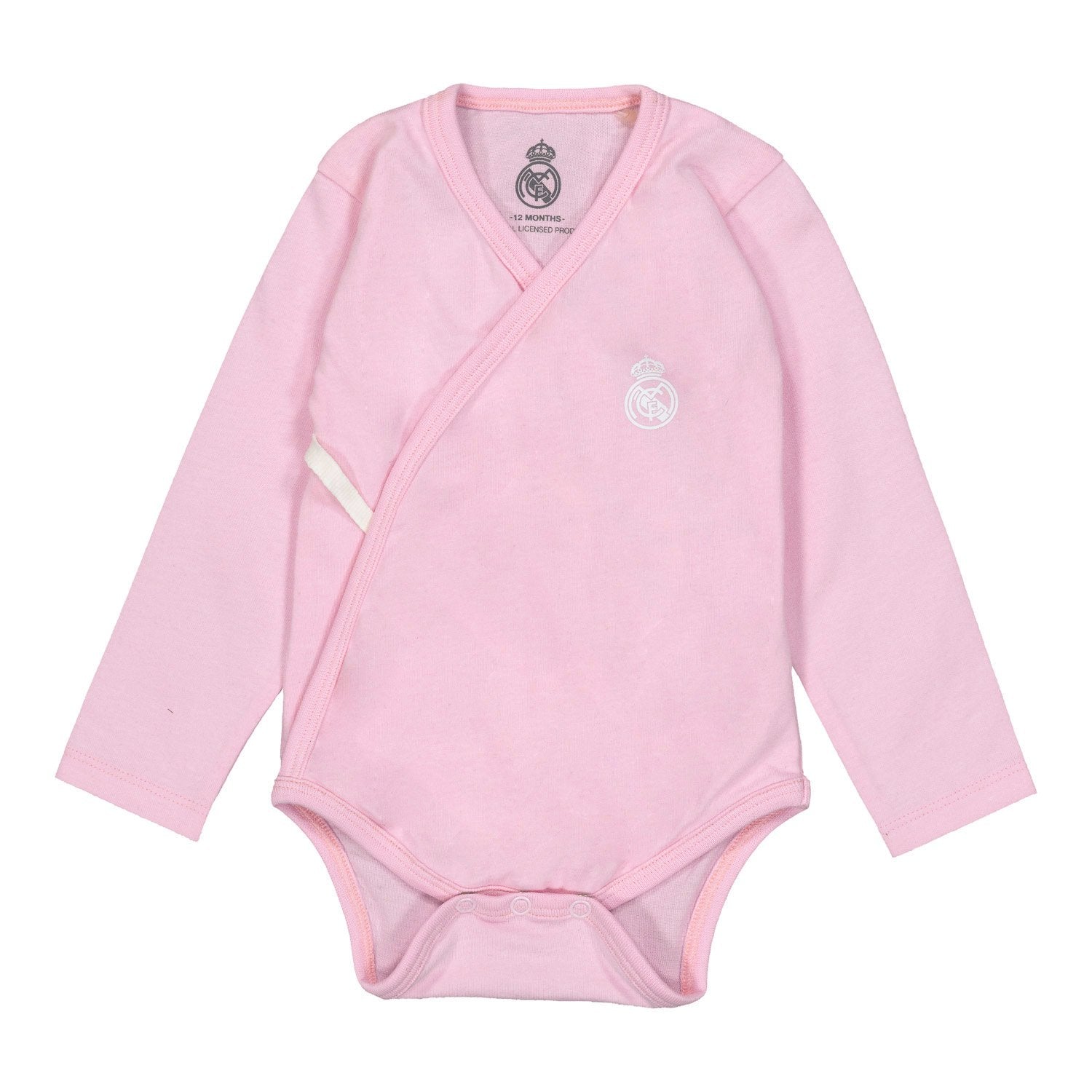 Set 2 Baby Bodies Pink/White Real Madrid