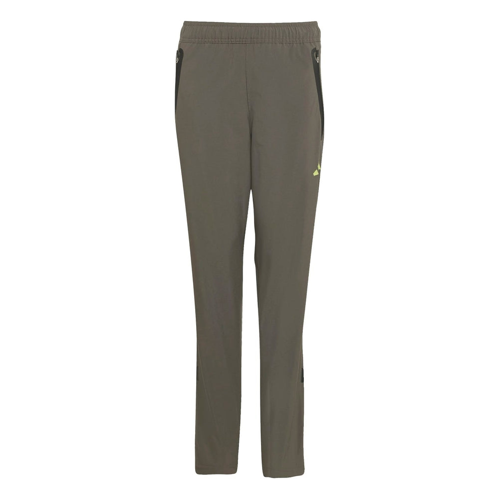 Kids Tiro Vis Tech Competition Pants Grey/Lime Green