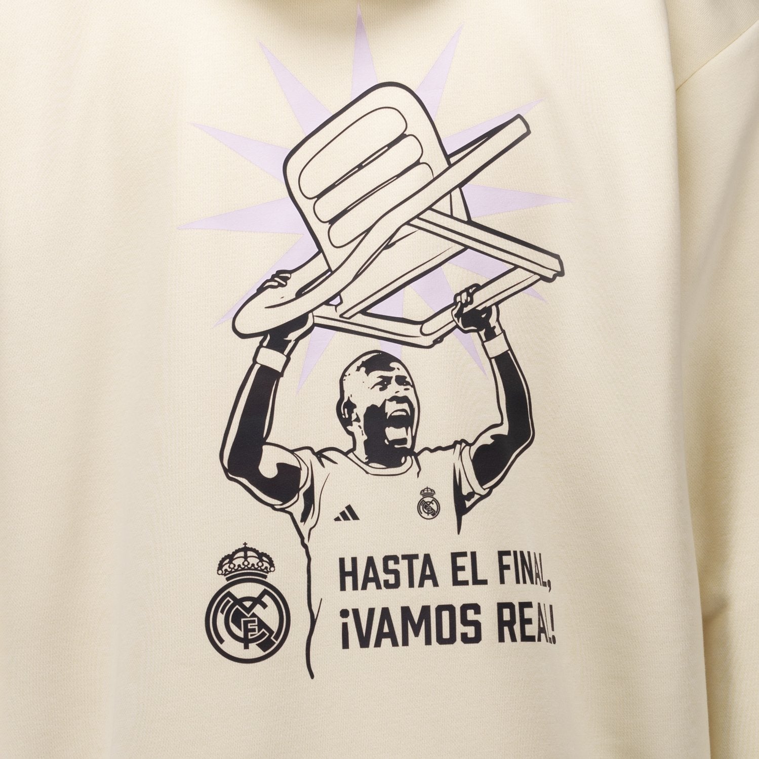 Mens Hoodie Alaba adidas Magic Moments Beige