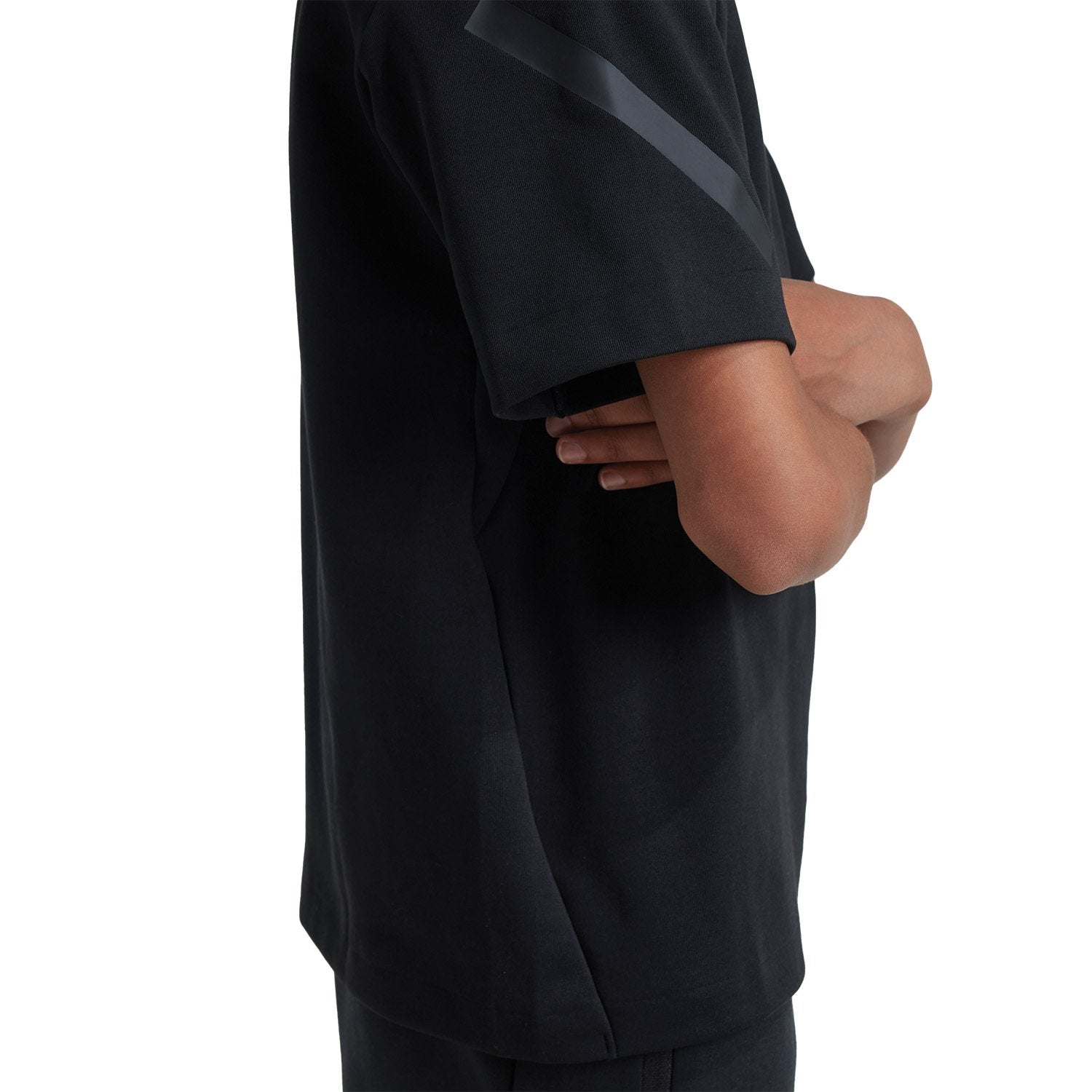 Kids adidas Real Urban T-Shirt Black/ Black