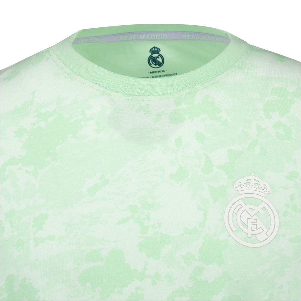 Mens Pastel AOP T-Shirt Green Real Madrid