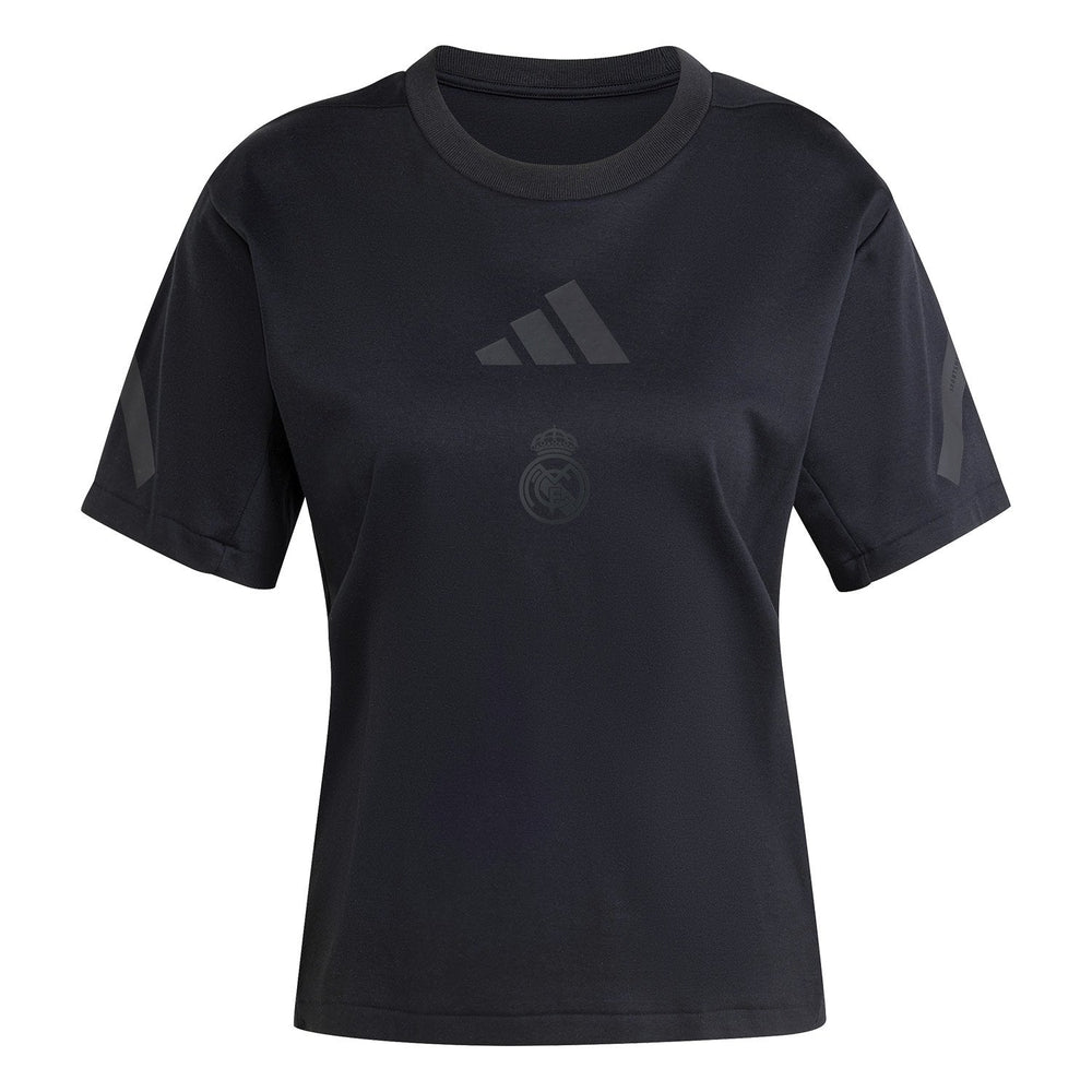Womens adidas Real Urban T-Shirt Black