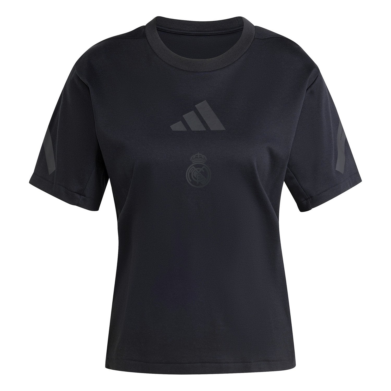 Womens adidas Real Urban T-Shirt Black