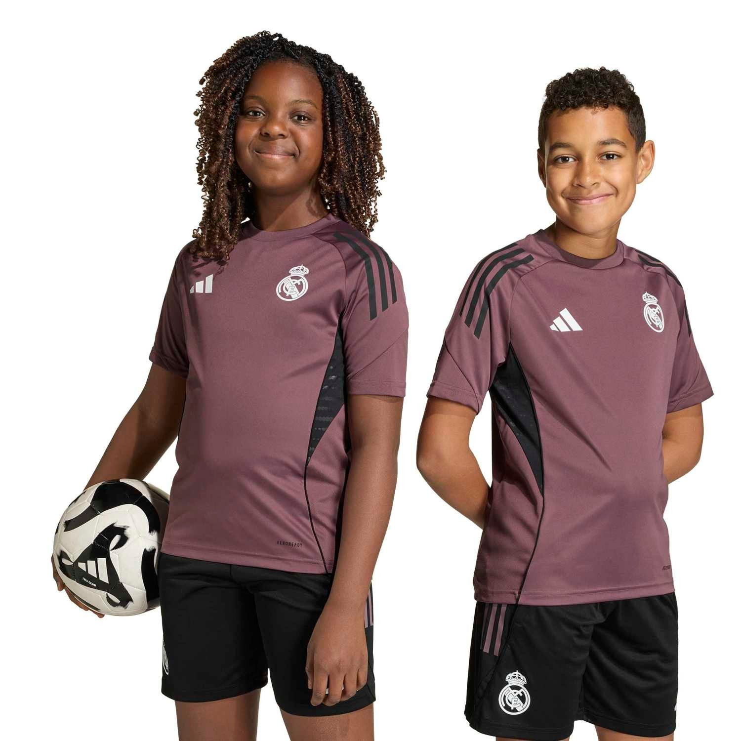 Youth adidas Training Shirt 25/26 Purple – Official Real Madrid Store
