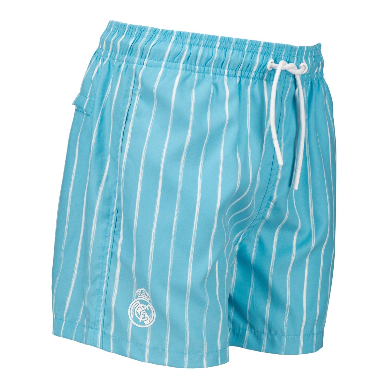 Kids Swimshort Thin Stripes Aquamarine