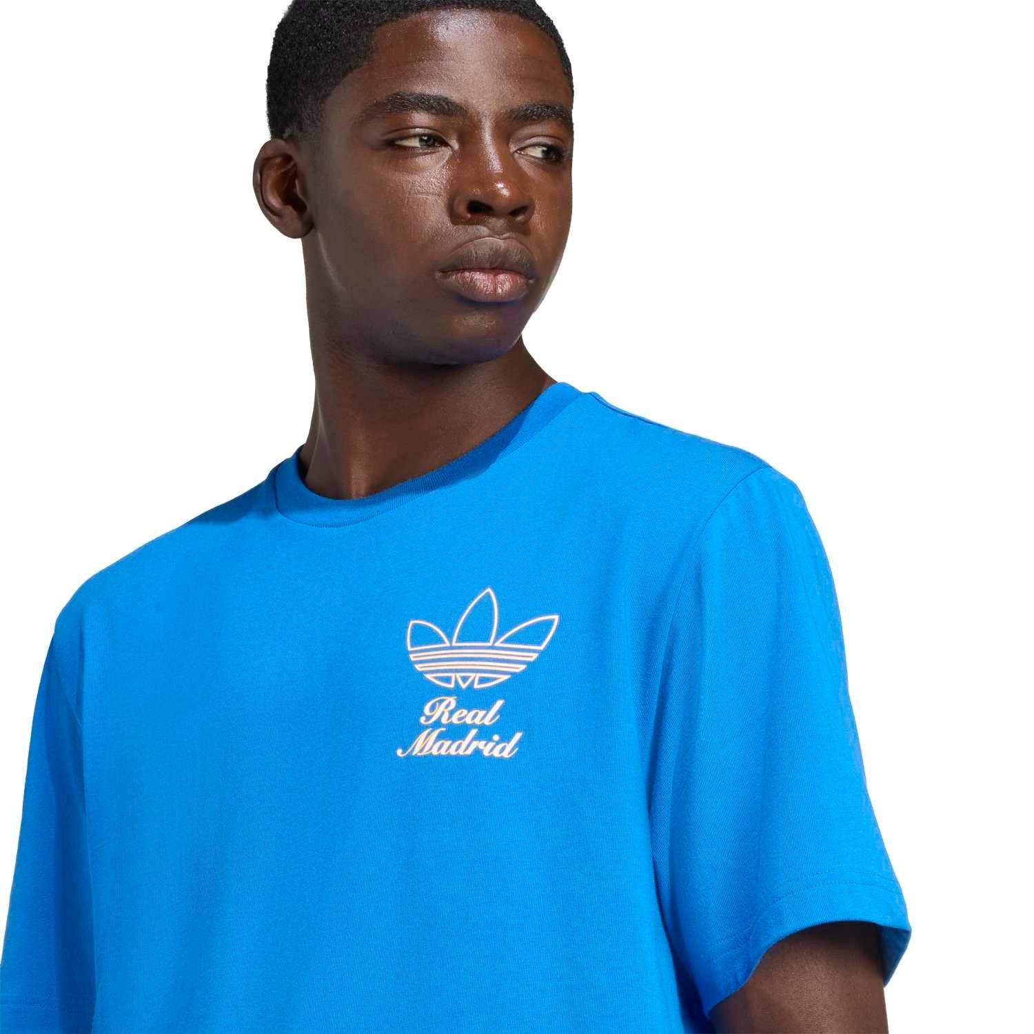 Mens adidas Originals Terrace Icons Graphic Shirt 25/26 Blue