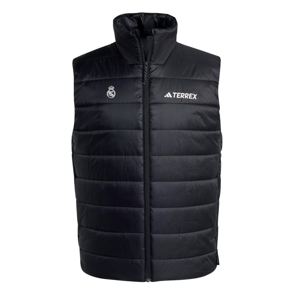 Mens adidas Terrex CLIMAWARM Rain Padded Vest Black