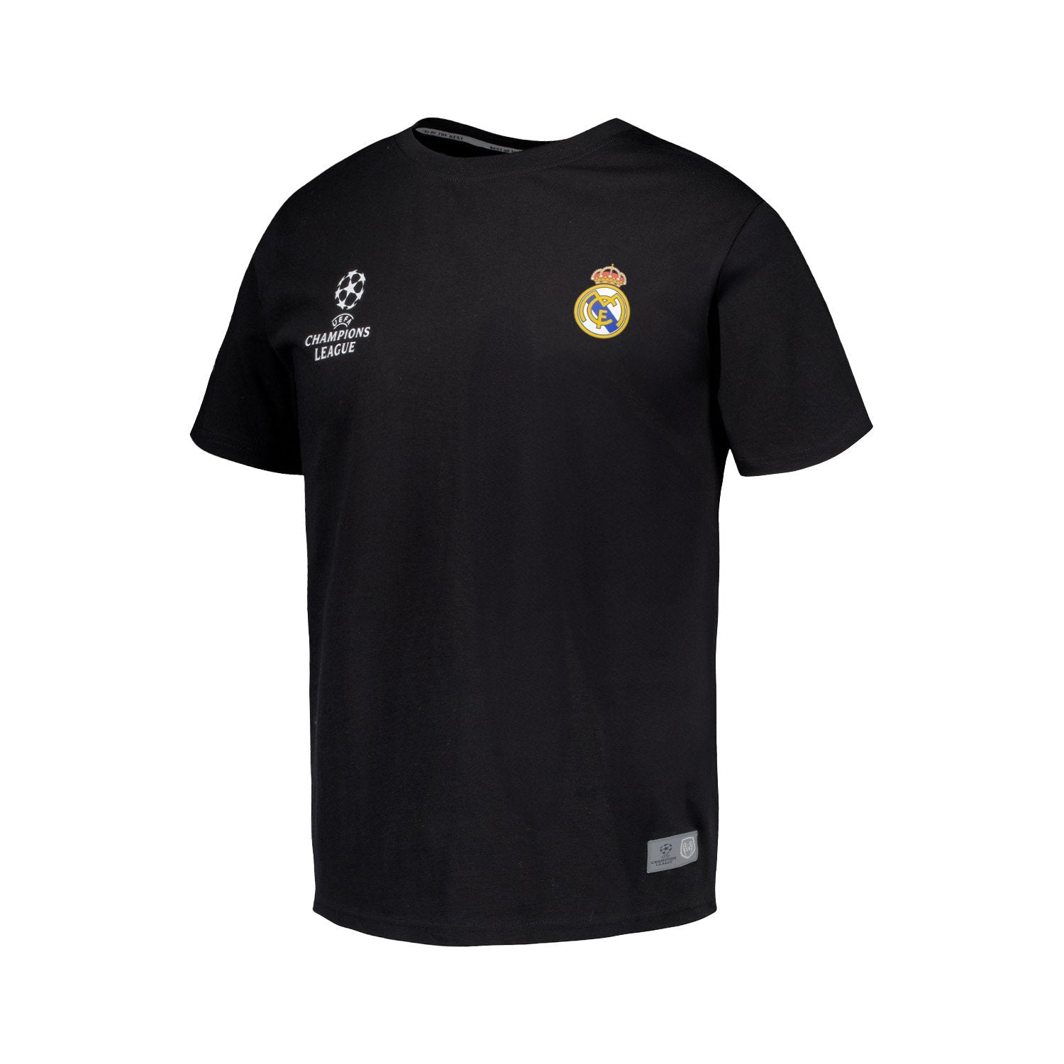  Real Madrid CLIMACOOL 黒シャツ 160 Kids T-Shirt Black | UEFA Champions League 15 – Official Real