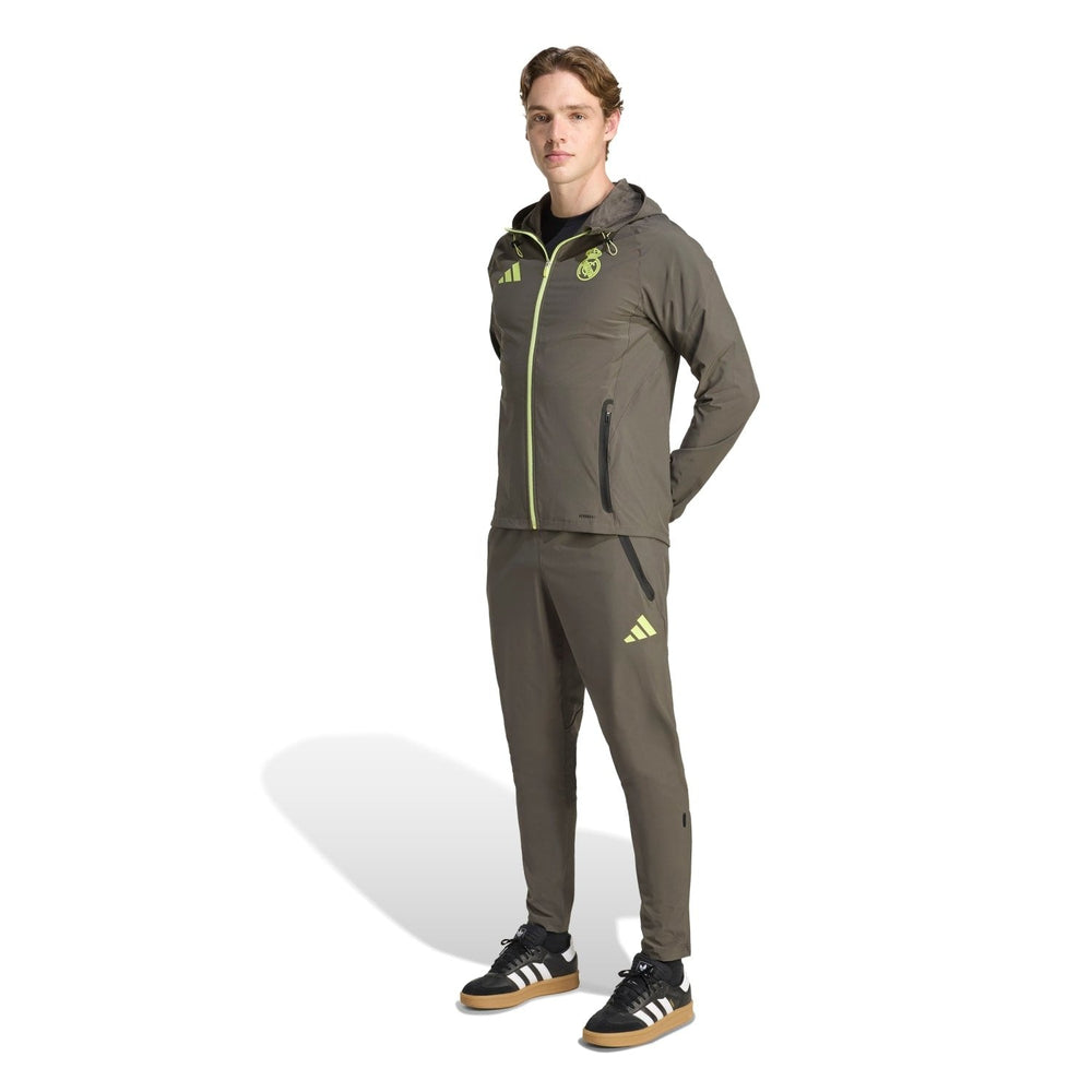 Mens Tiro Vis Tech Competition Trousers Grey/Lime Green