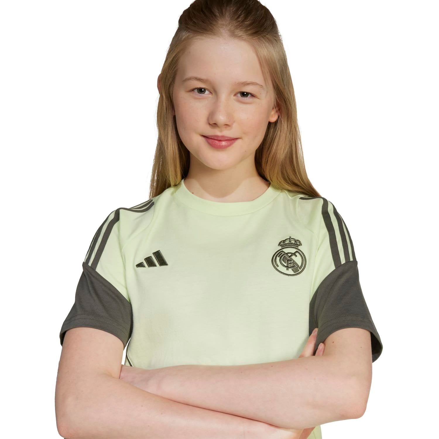 Kids adidas Training T-Shirt 25/26 Lime Green