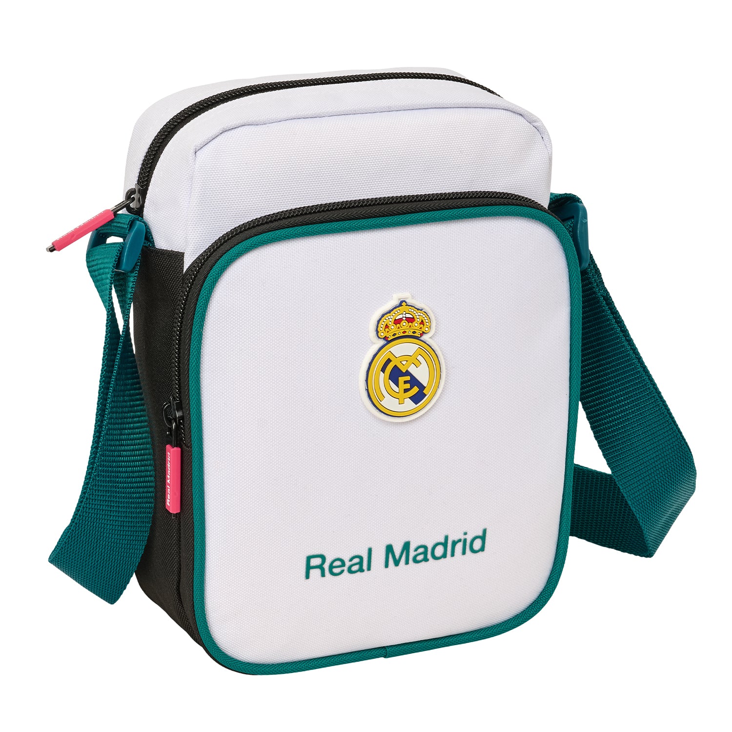 Shoulder Bag White/Green Real Madrid