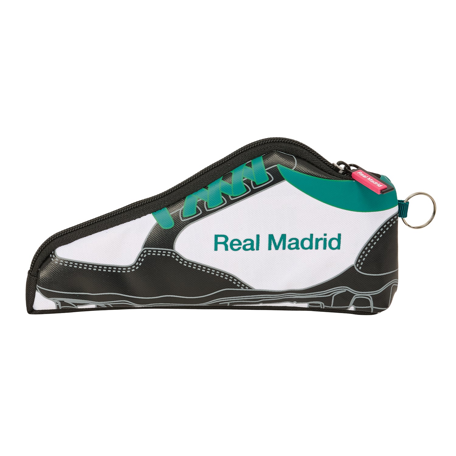 Trainer Pencil Case White/Green Real Madrid – Official Real Madrid