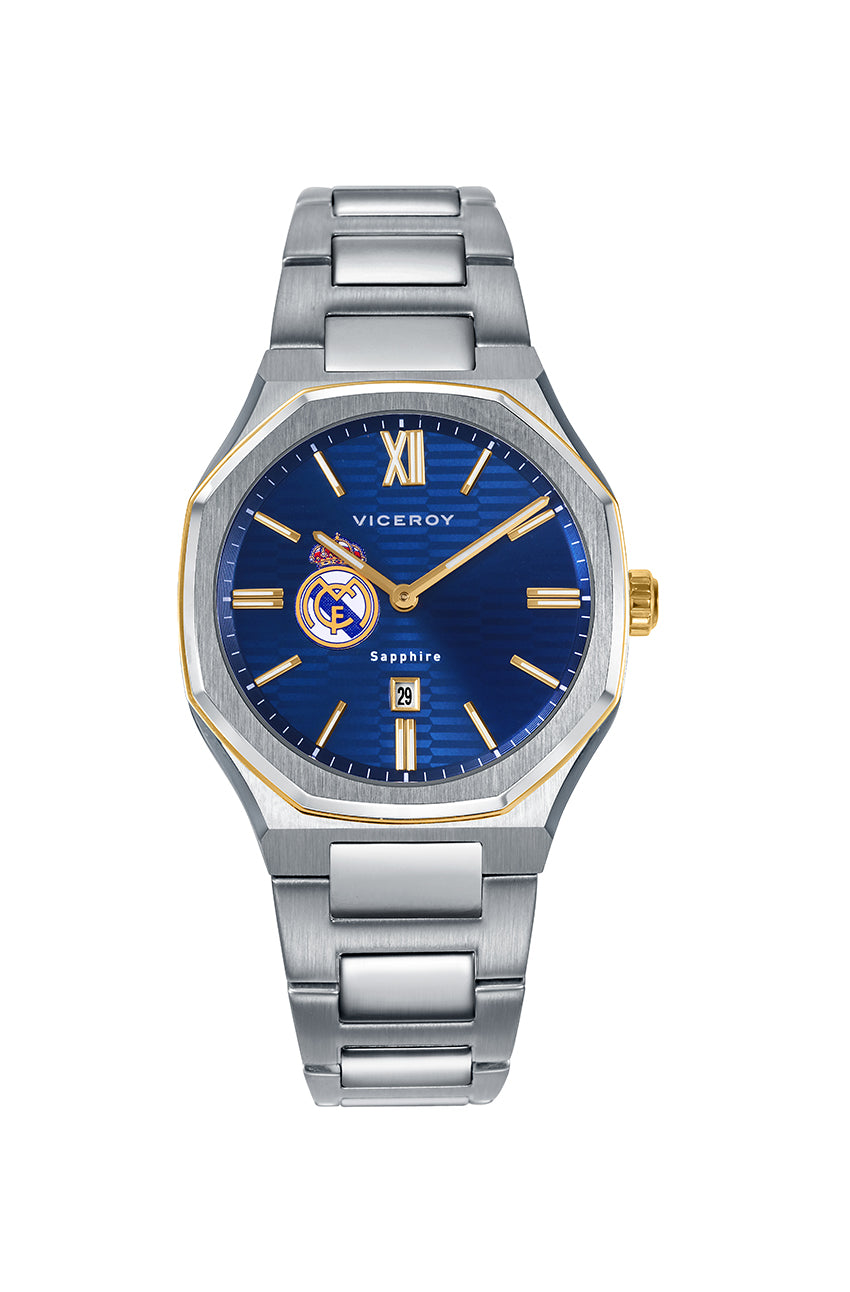 Kids Steel Gold Bracelet Watch Silver Viceroy