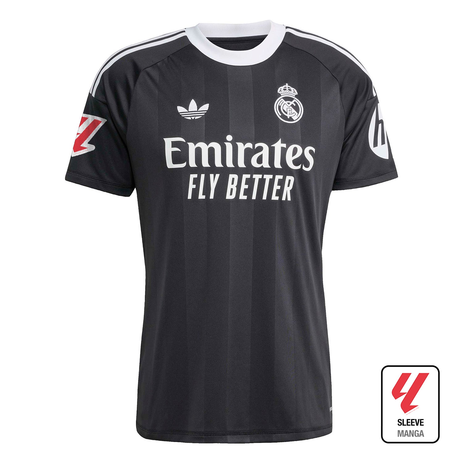 Mens Goalkeeper Shirt 25/26 Black – Official Real Madrid Store