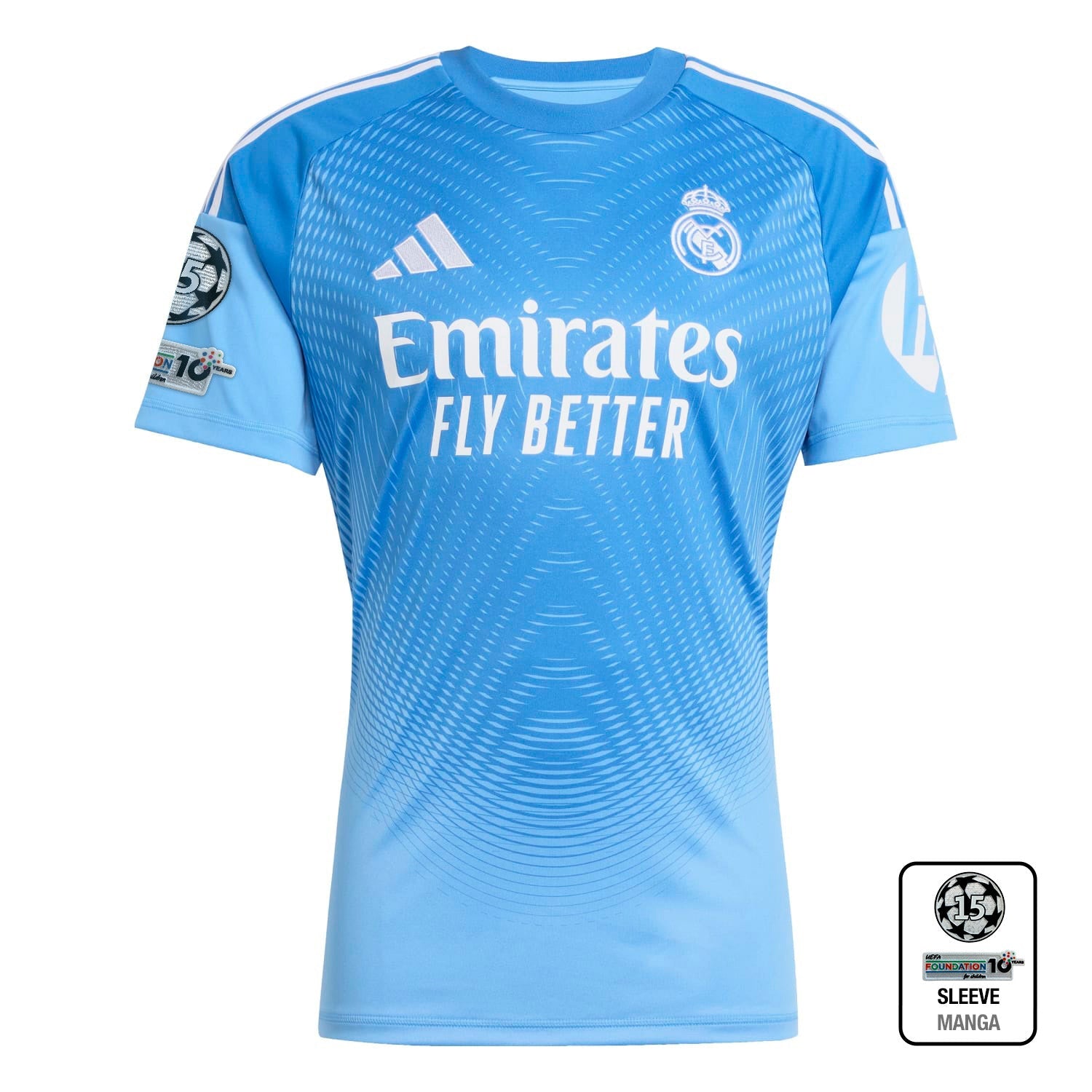 レアル・マドリード カシージャス GK ユニフォーム Mens Goalkeeper Shirt 25/26 Blue – The Official Real Madrid CF