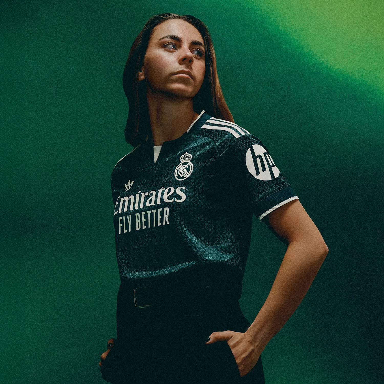 Womens Away Authentic Jersey Green 26/27 – Real Madrid Boutique